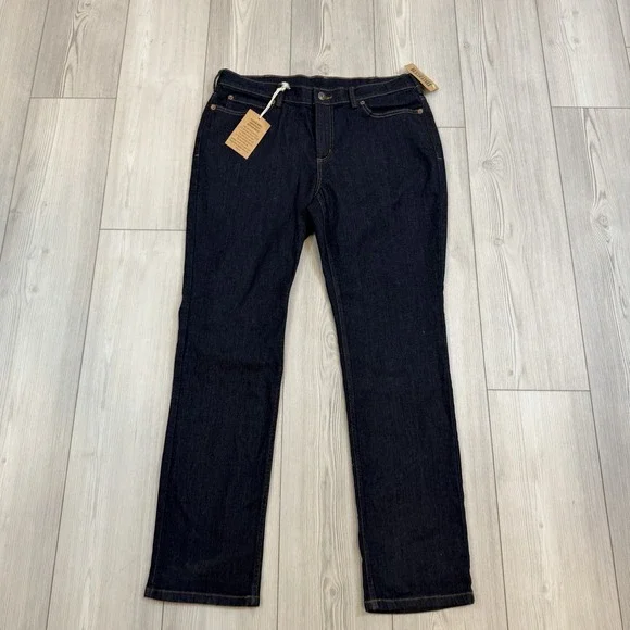 NWT Duluth Trading DuluthFlex Daily Denim Slim Leg Jeans Womens 14x31 - Picture 3 of 11